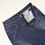 Dark Blue -stretch dobby jeans - Image 4