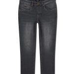 Dark Charcoal - stretch denim jeans