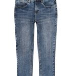 Light Blue - stretch slub denim jeans