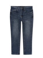 Medium Blue - stretch slub denim jeans - Image 2