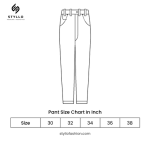 Dark Blue -stretch dobby jeans - Image 6